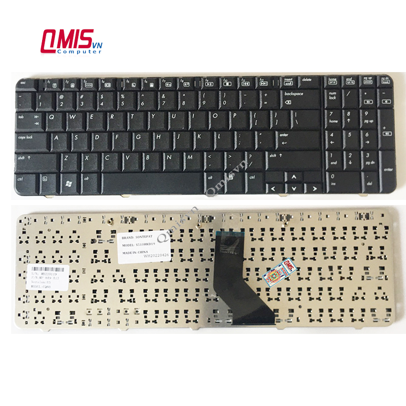 Bàn phím laptop hp compaq g60 cq60 – cq60