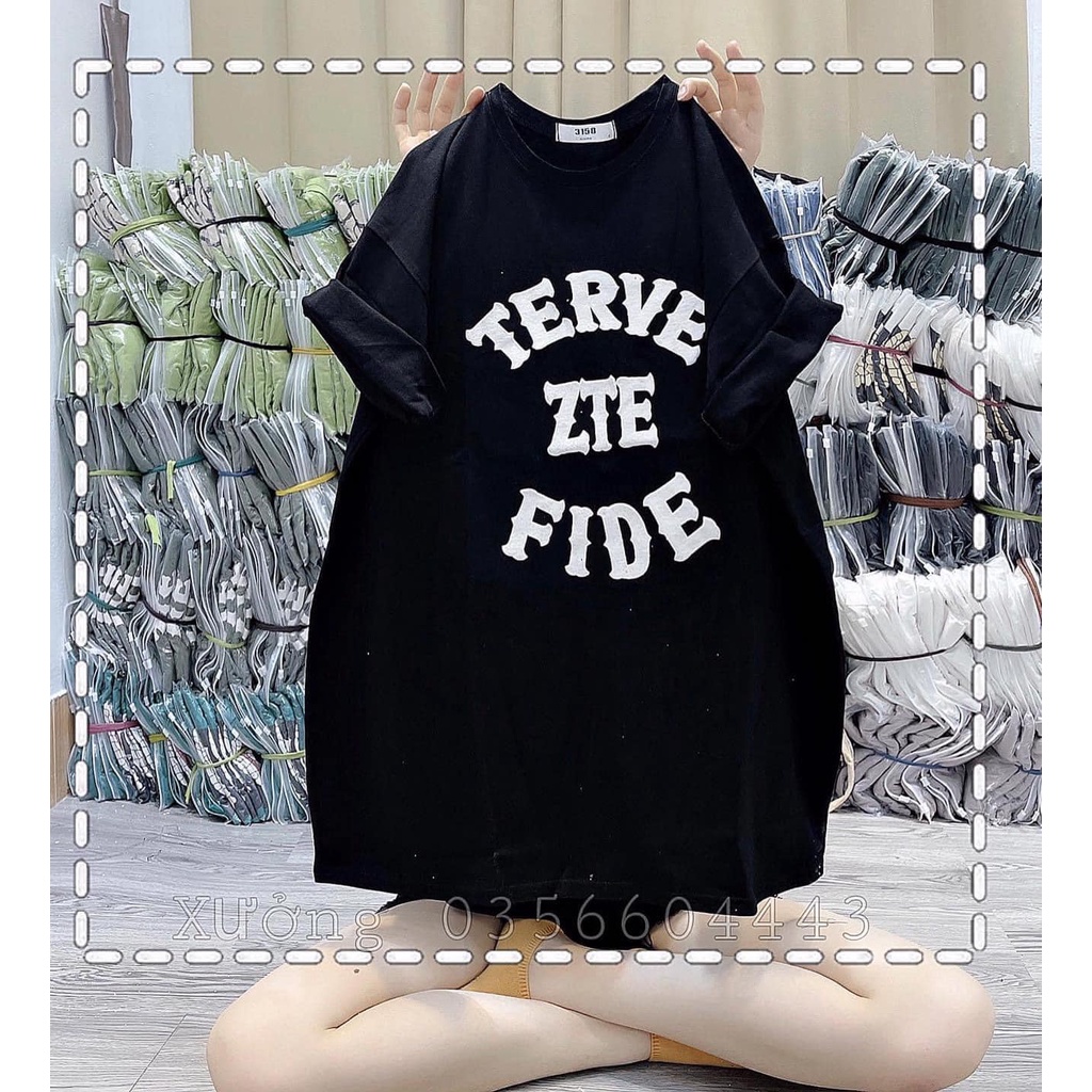 Áo Thun Form Rộng Nam Nữ Unisex Terve Basic Tay Lỡ Oversize