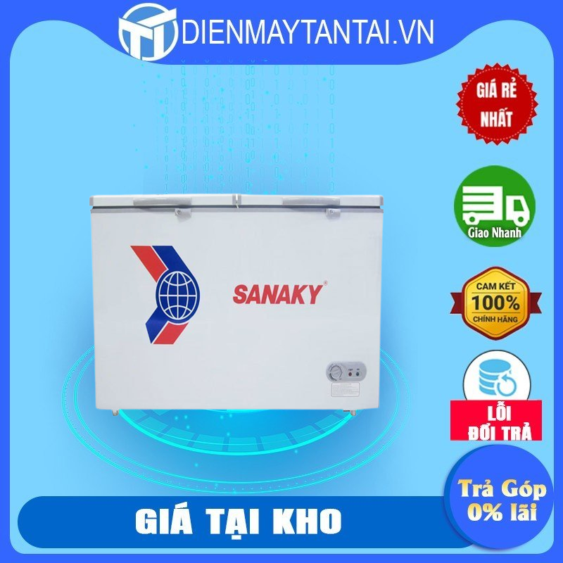 Tủ đông sanaky vh-255a2 - giao toàn quốc - freeship hcm