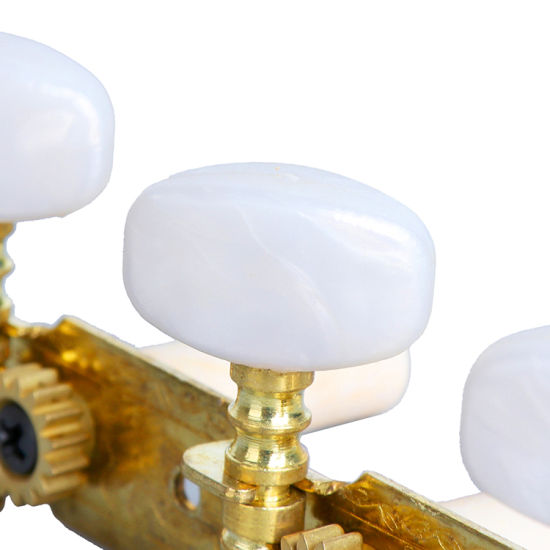 Khóa Đàn Guitar Classic loại tốt màu Vàng - Trắng PP-B02 Phân Phối Nhạc Cụ Phụ Kiện Chính Hãng SolG