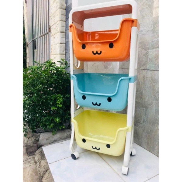 Kệ gấu đa năng đựng đồ chơi cho bé