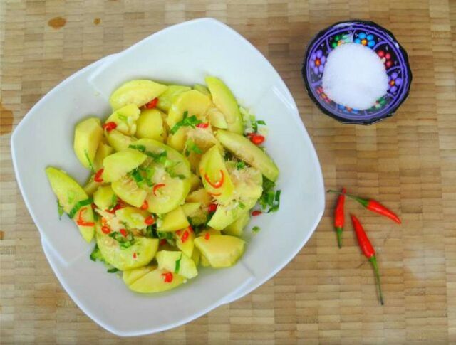Cây cóc Thái lùn(cây đang cho trái nhiều)