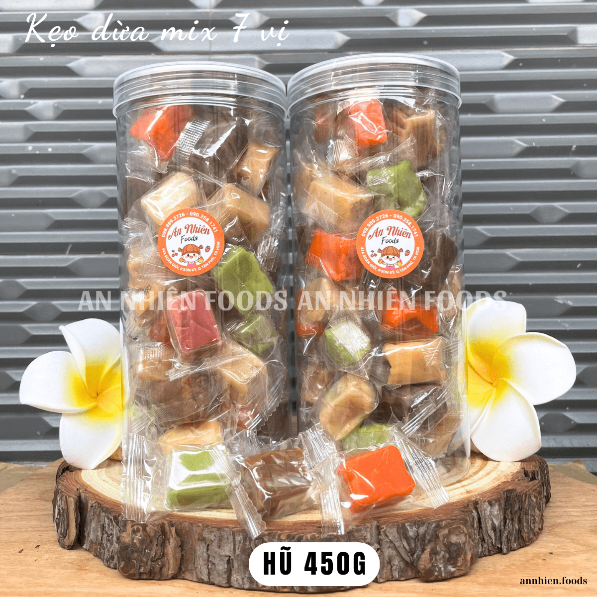 1 kg- kẹo dừa mix vị