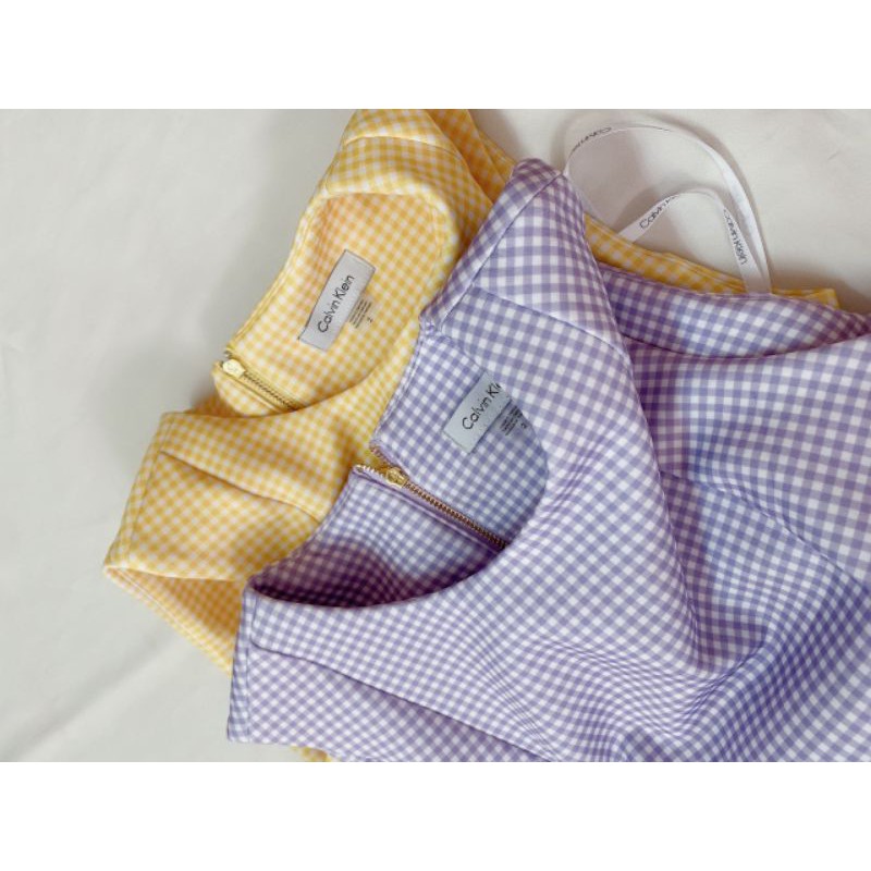 Đầm CK` caro dáng ôm body