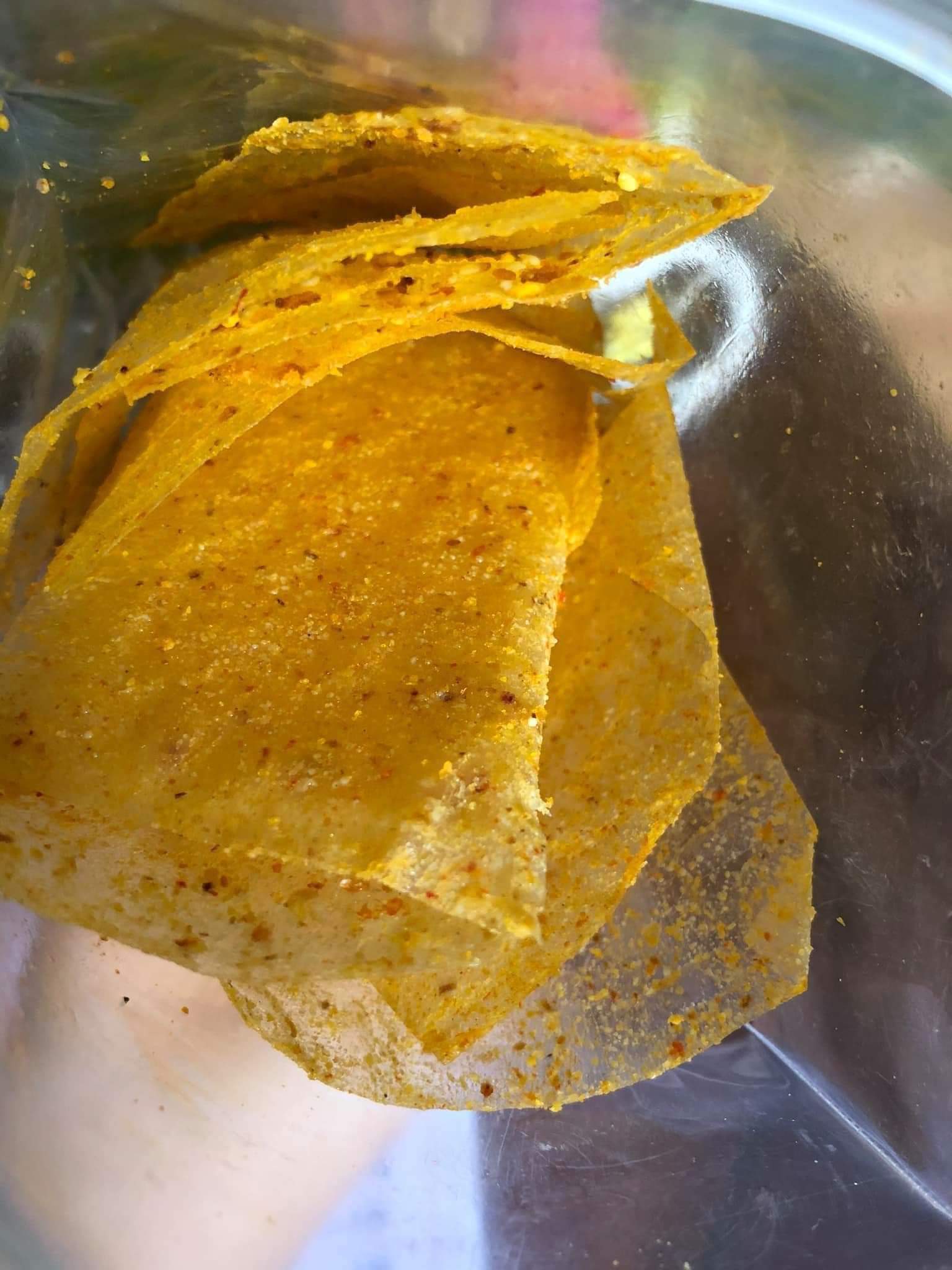combo 5 bịch bánh tráng phô mai vị tép hành