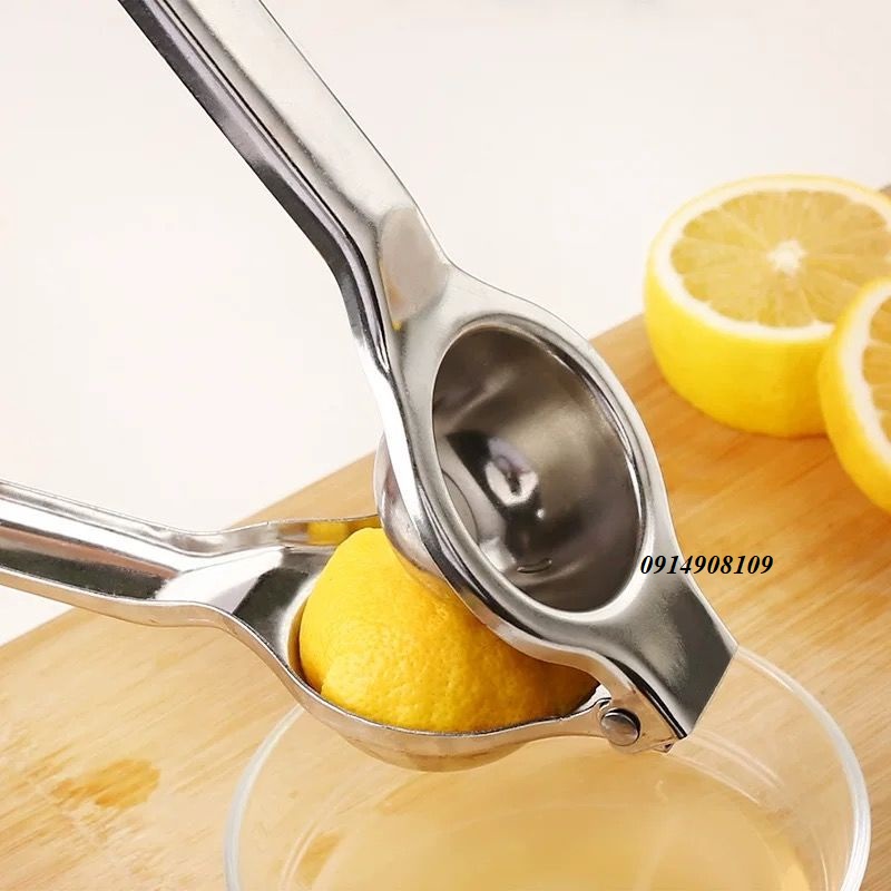 Dụng cụ vắt chanh inox (kẹp vắt chanh)
