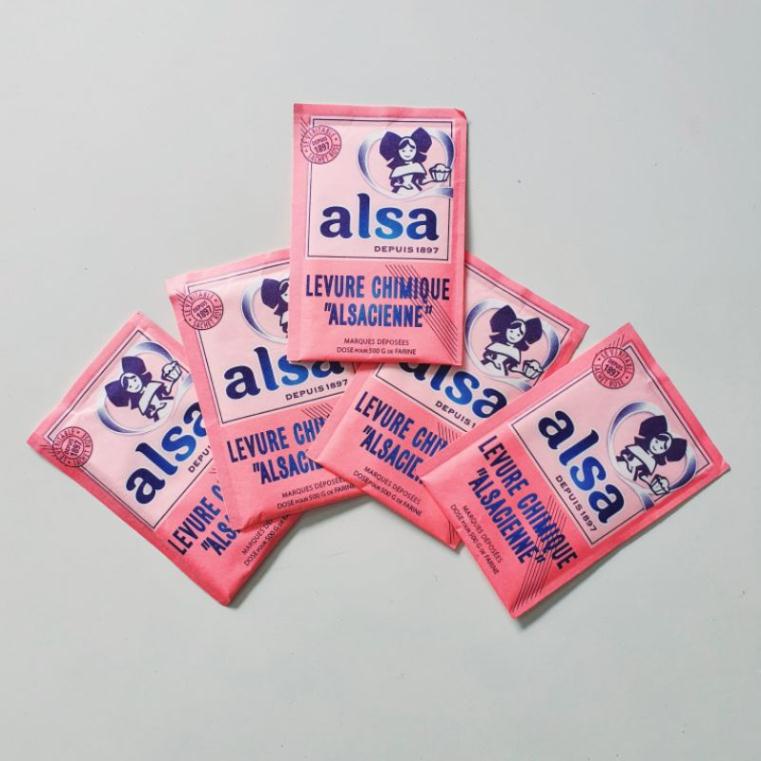 BỘT NỞ ALSA (Bột nổi baking powder) PHÁP gói 11g