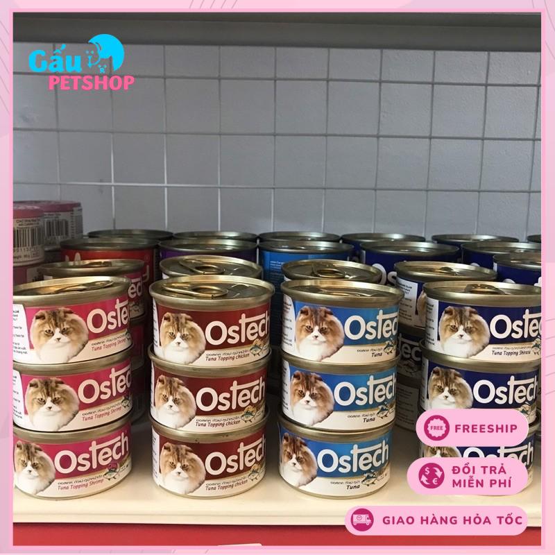 Pate cho mèo Ostech Gournet lon Thái Lan - lon 80g