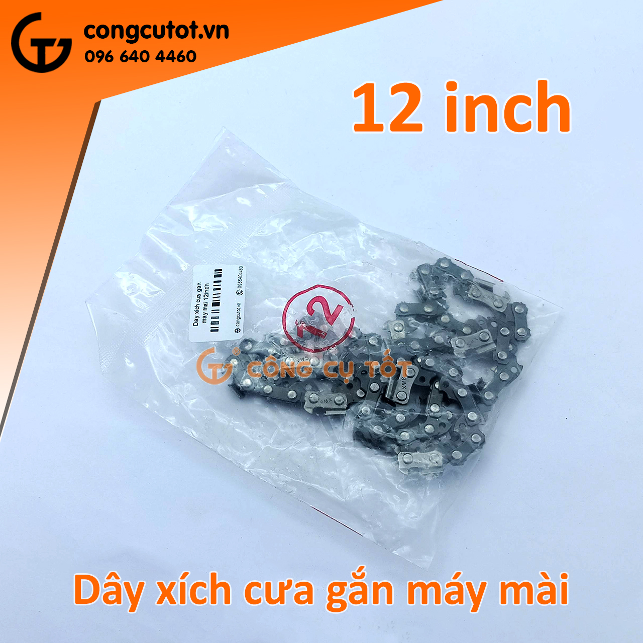 Dây xích gắn lưỡi cưa xích 12inch
