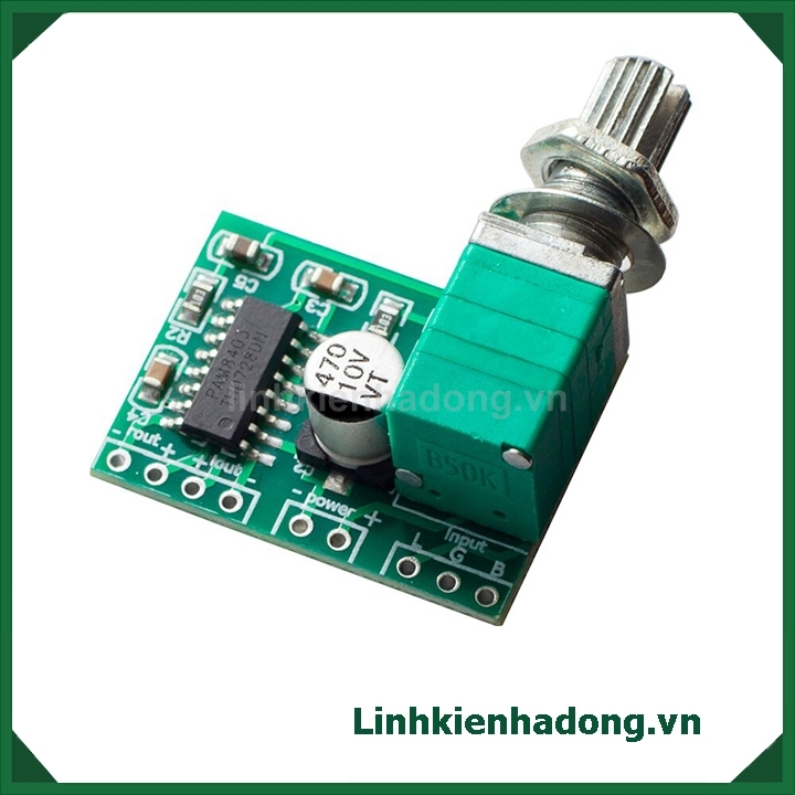 Mạch Khuếch Đại Âm Thanh PAM8403 (Có Volume)