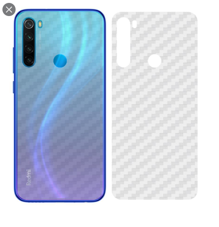 Miếng dán Carbon mặt lưng Xiaomi Redmi Note 8