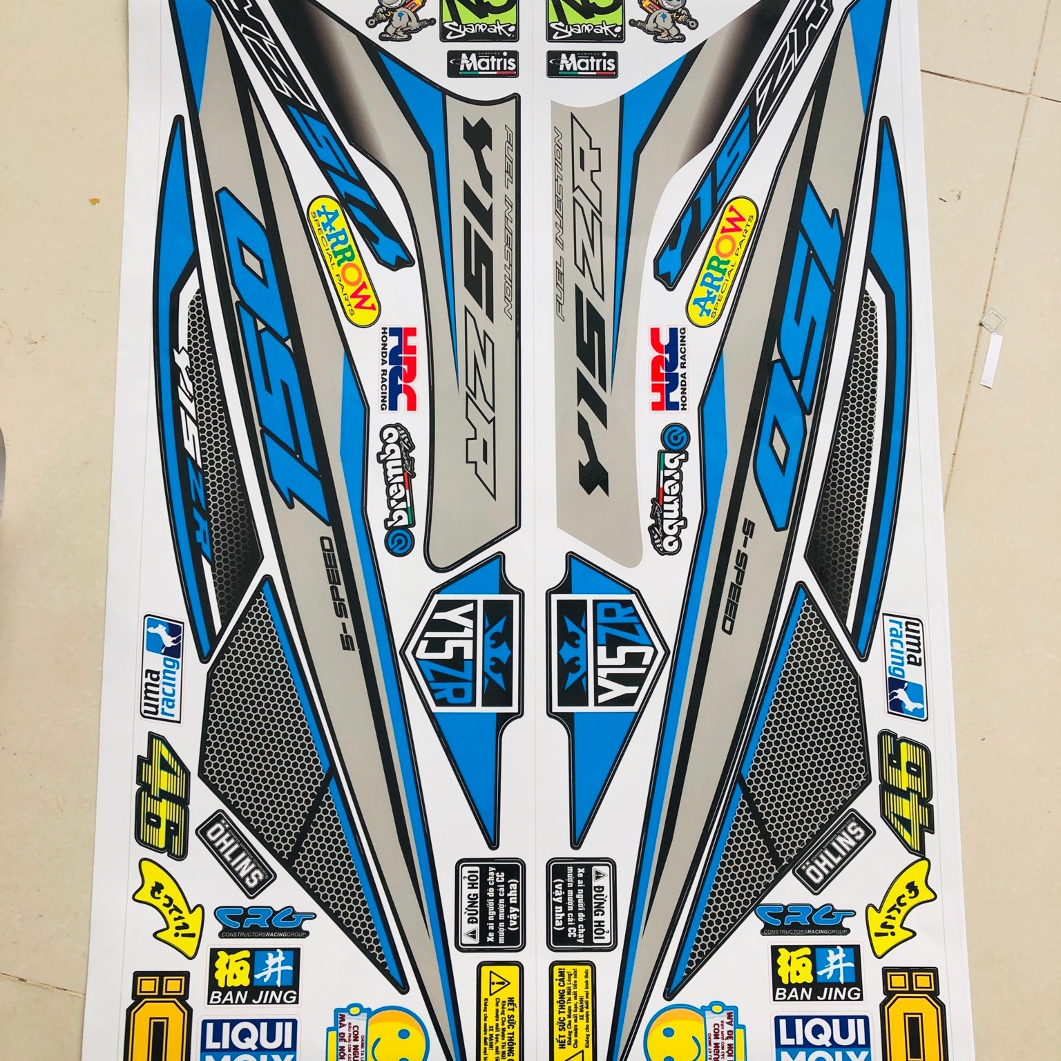 Tem rời exciter 150 Y15ZR