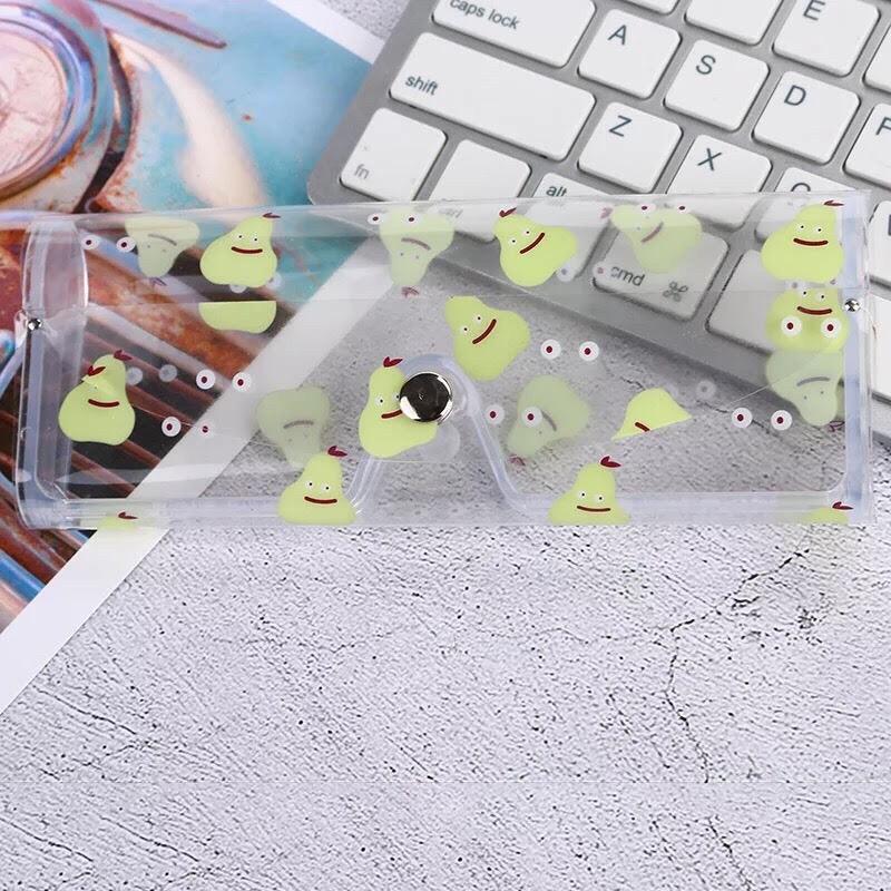 [Nguyen Thuy975798 Store] Hộp Đựng Kính Trong Suốt MS009