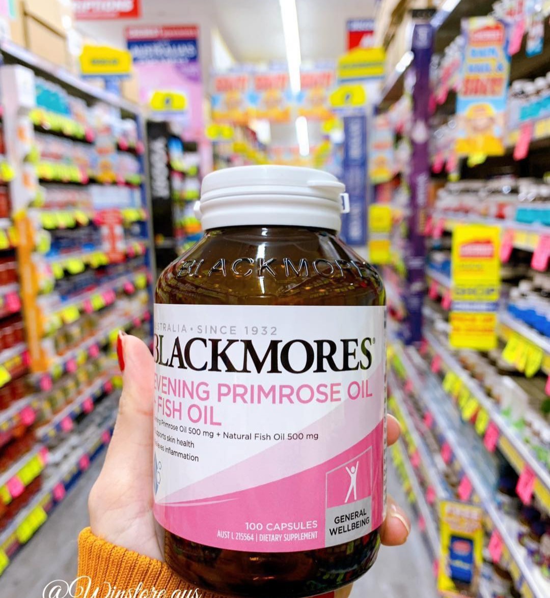 BLACKMORE EVENING OIL FISH OIL - Anh thảo Và Dầu cá