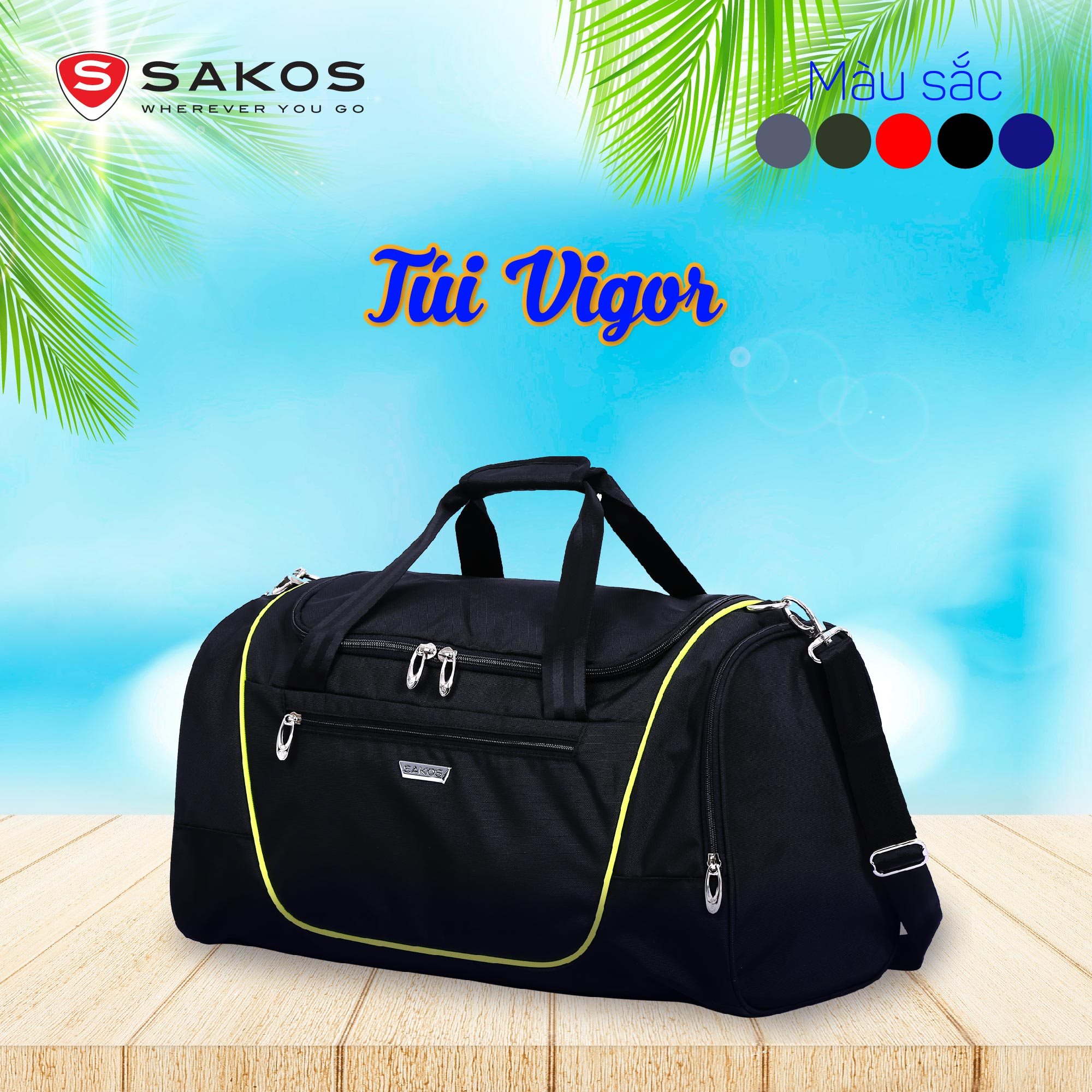 [HCM]TÚI DU LỊCH SAKOS VIGOR