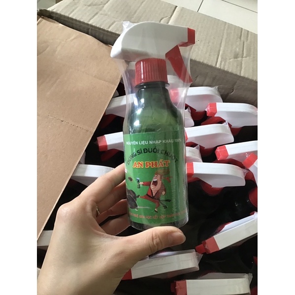 Xịt chuột An Phát - xịt đuổi chuột thảo mộc an toàn chai 300ml
