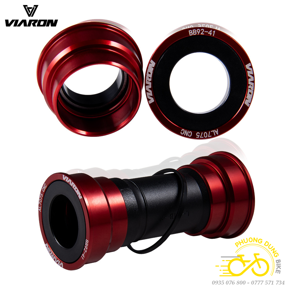 Trục giữa cốt rỗng xe đạp VIARON BB92 (BB ÉP)