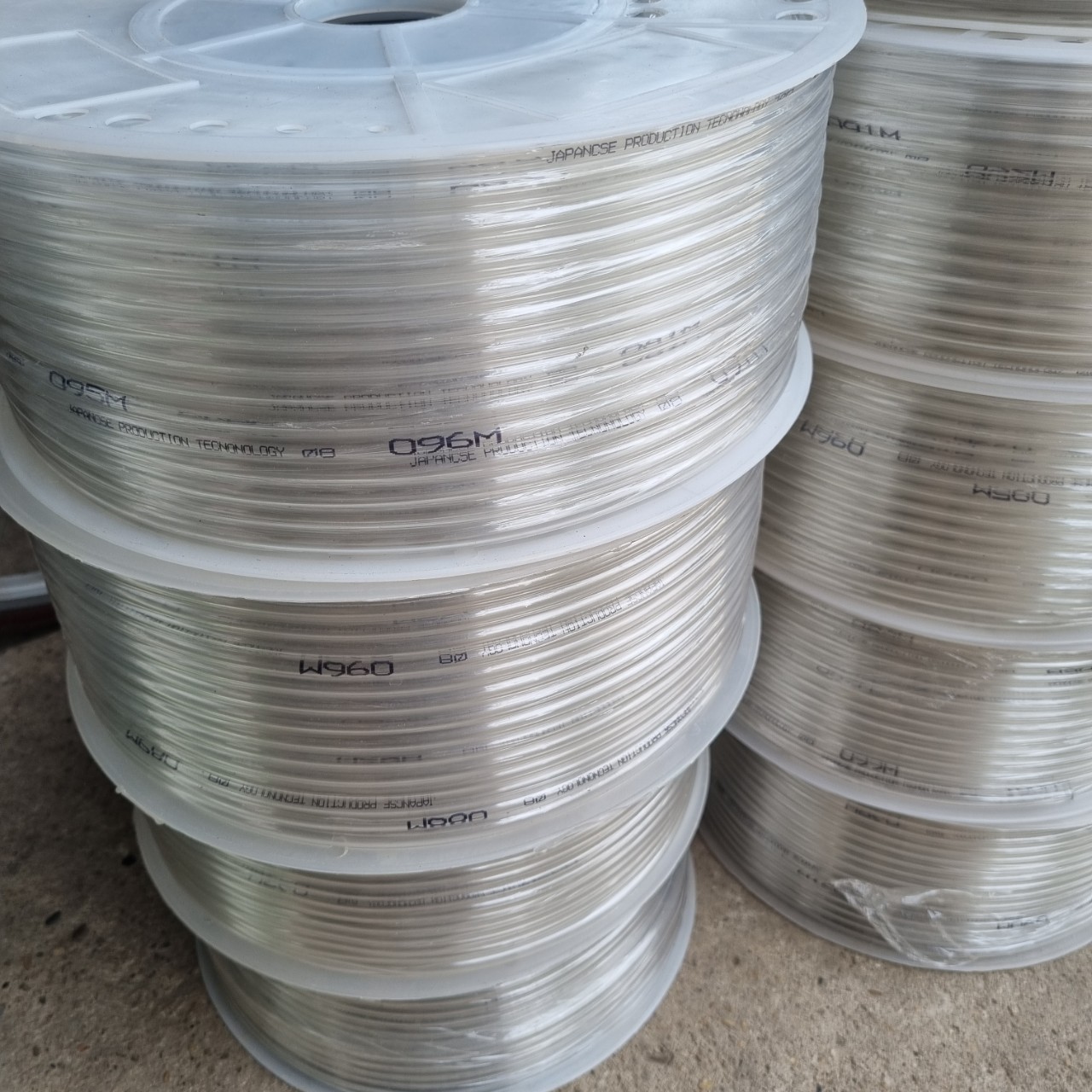 Dây hơi PU khí nén khí phi 8mm x 5mm , 1 cuộn chiều dài 100m bán giá sỉ