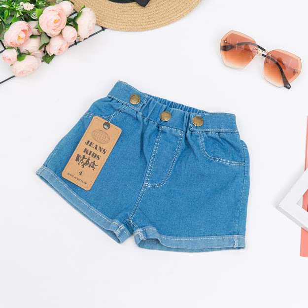 (Size 6-18kg) Quần sooc bé gái siêu mềm mát,co giãn