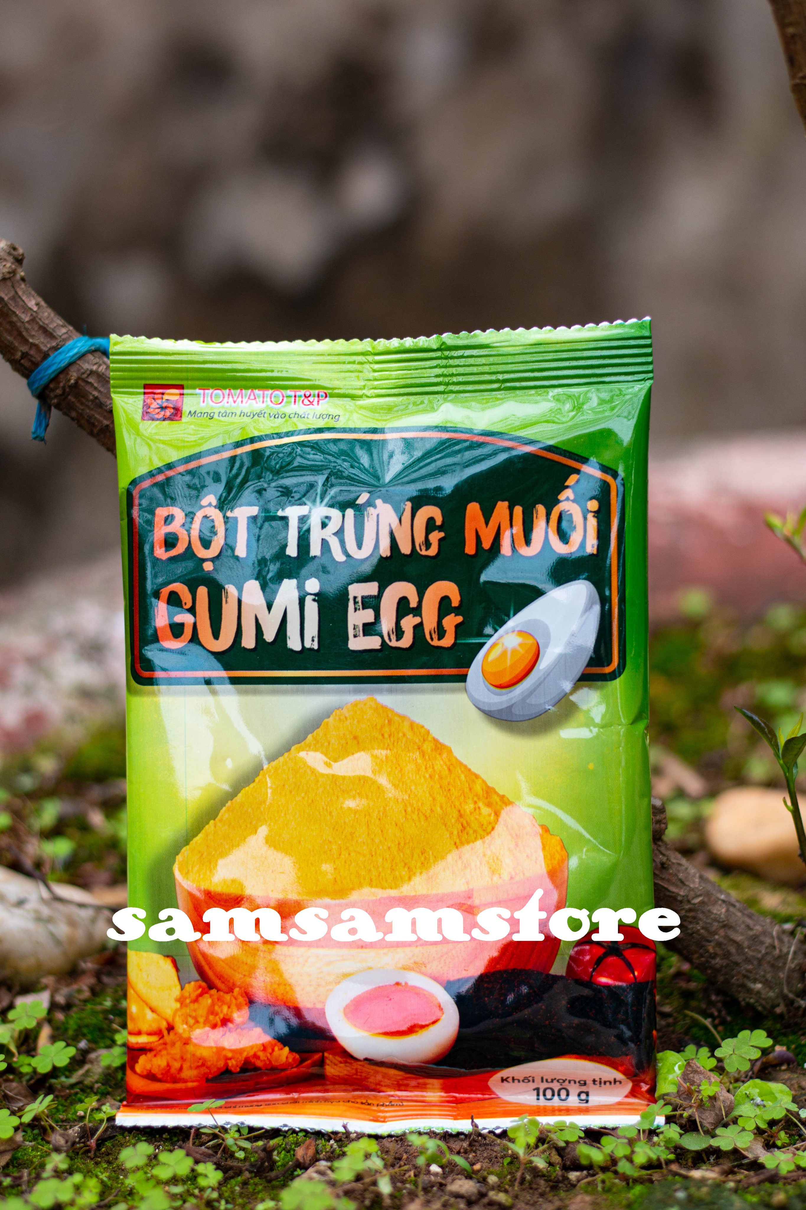 Bột trứng muối Gummi Egg 100g