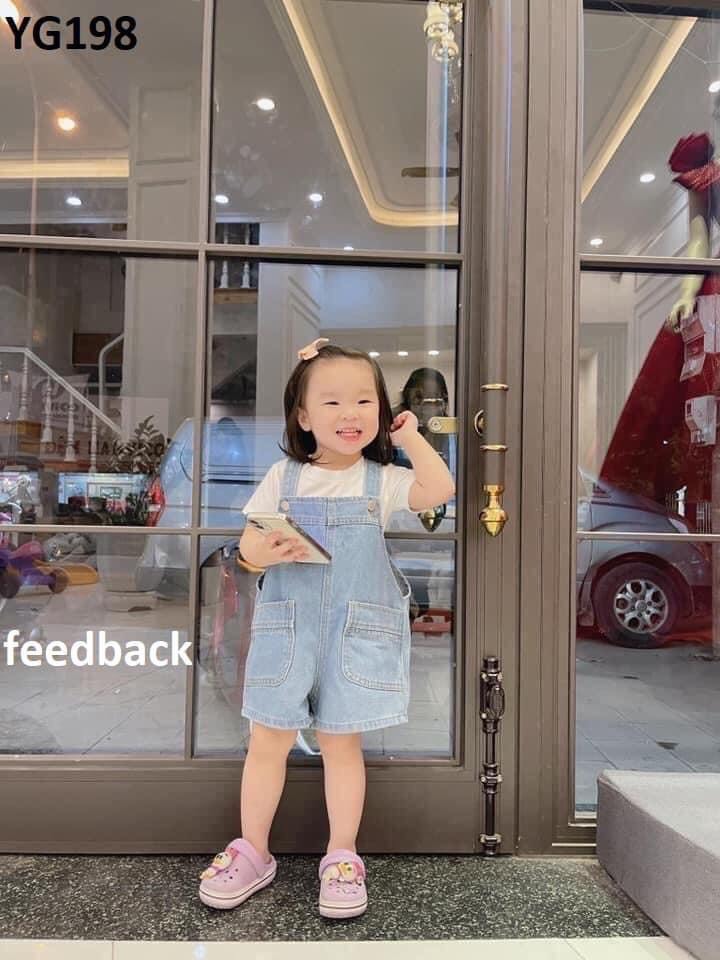 Yếm jean cho bé iu