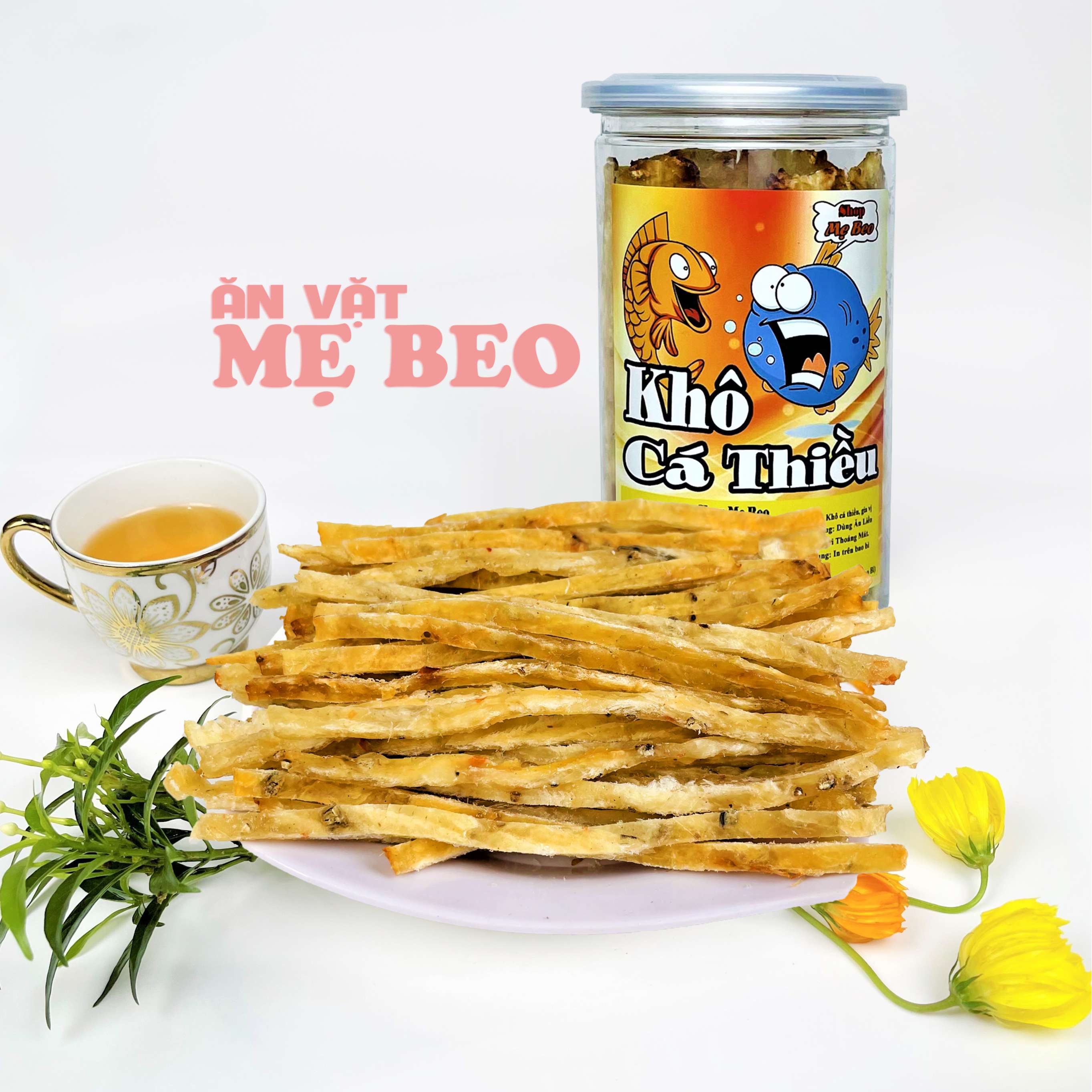 250G Khô Cá Thiều Que SHOP MẸ BEO