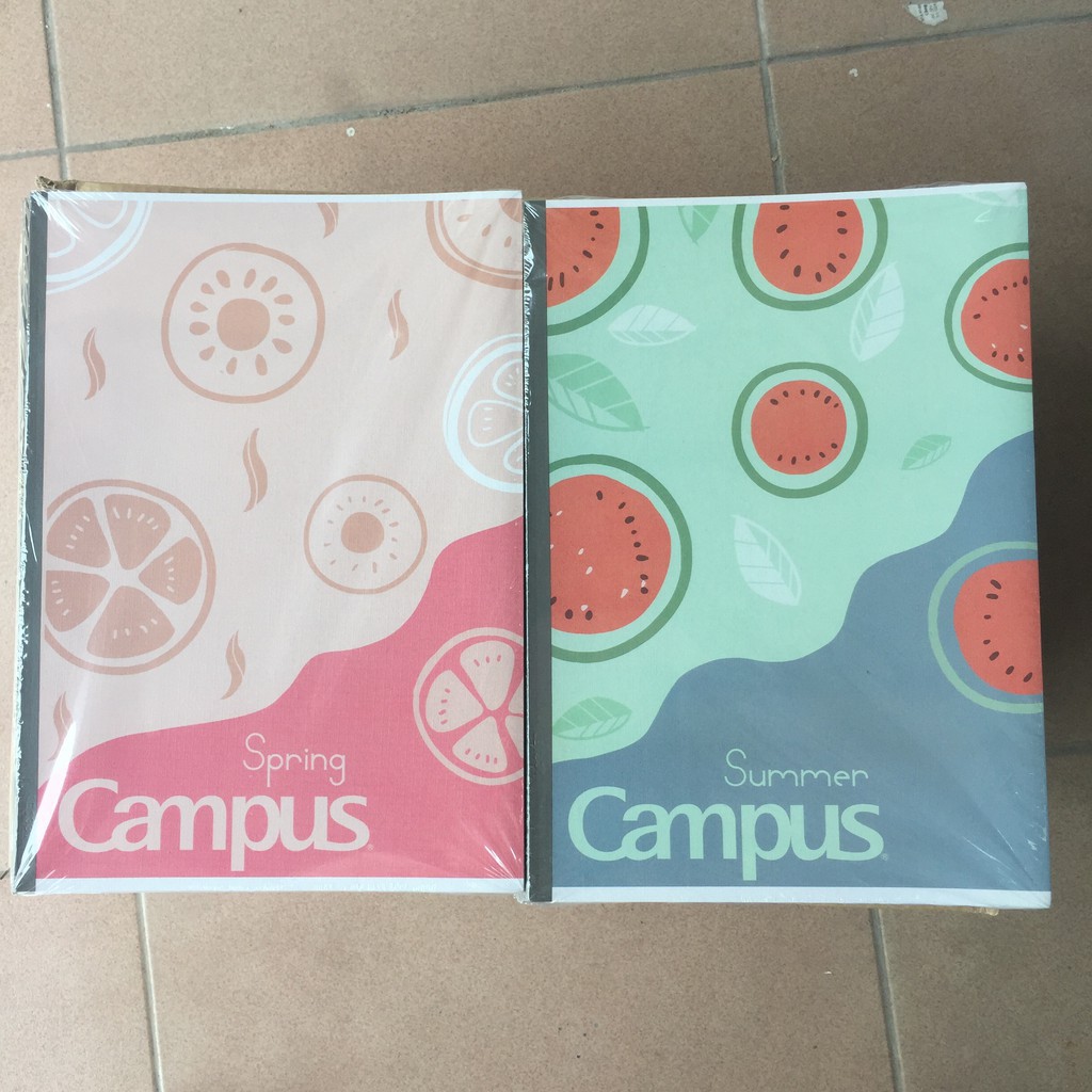 Vở Campus kẻ ngang 120 Trang Four Seasons 2 ( Lốc 10 Quyển)