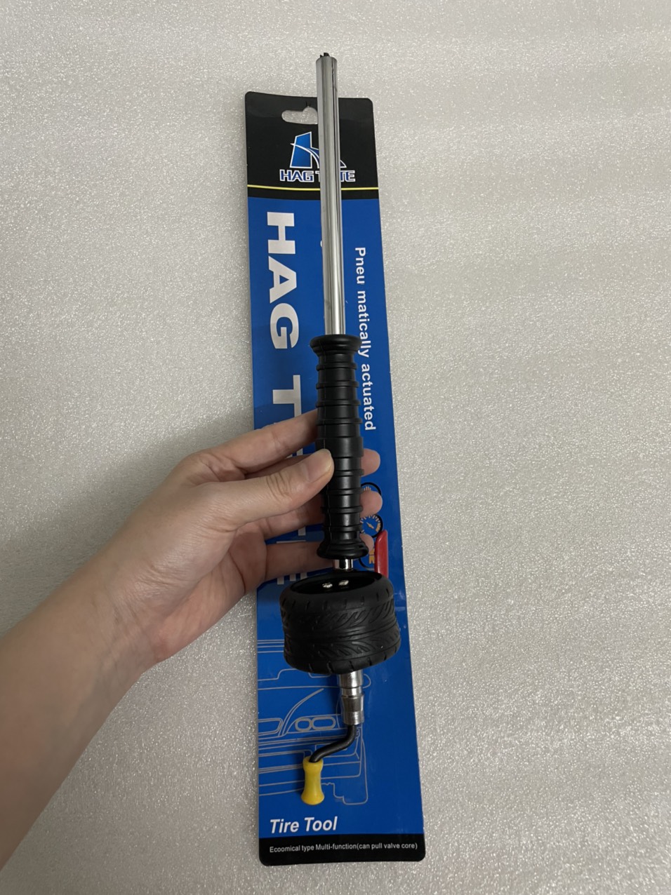 Bơm lốp xe tải, cây ngoáy
