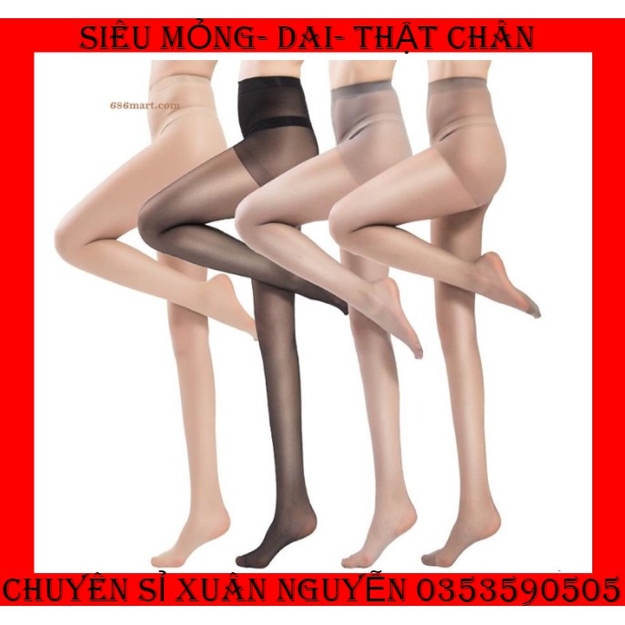 Siêu Rẻ Set 10 Chiếc Quần Tất Muji Trộn Màu