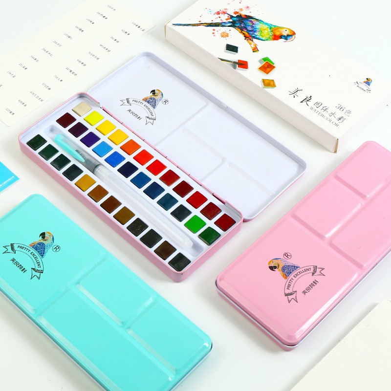 Màu Nước Pretty Excellent cuả hãng Paul Rubens Dụng cụ vẽ Tâm Tâm