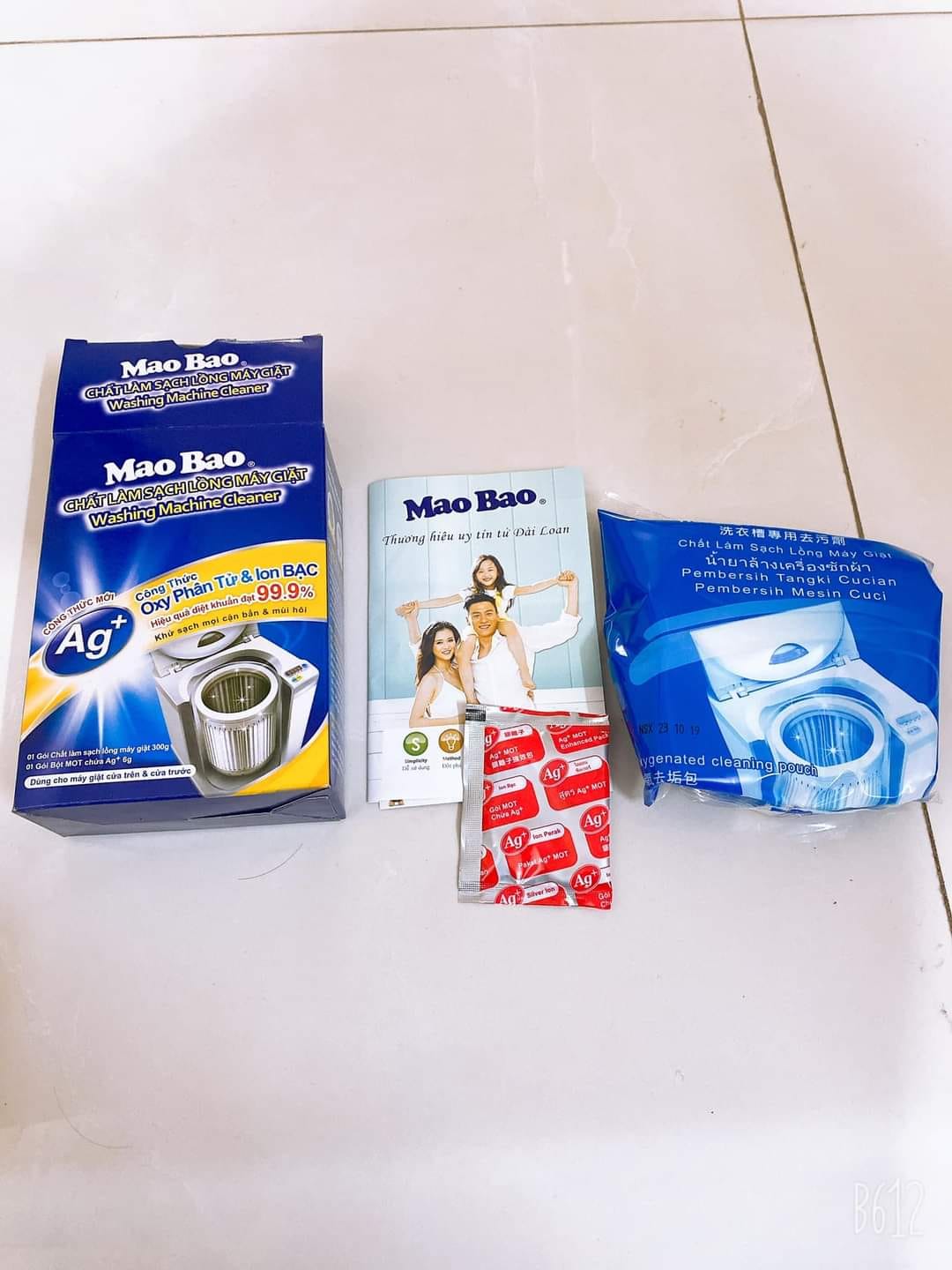 Tẩy lồng máy giặt Mao Bao