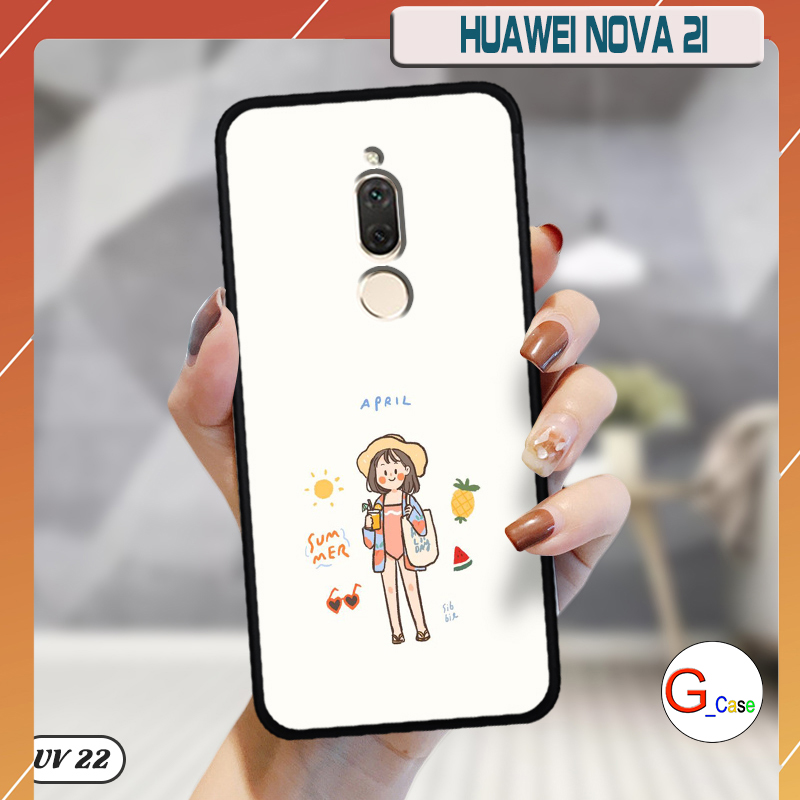 Ốp Huawei Nova 2i lưng nhám -ngộ nghĩnh