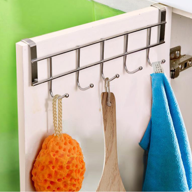 Thanh treo inox 5 móc gắn