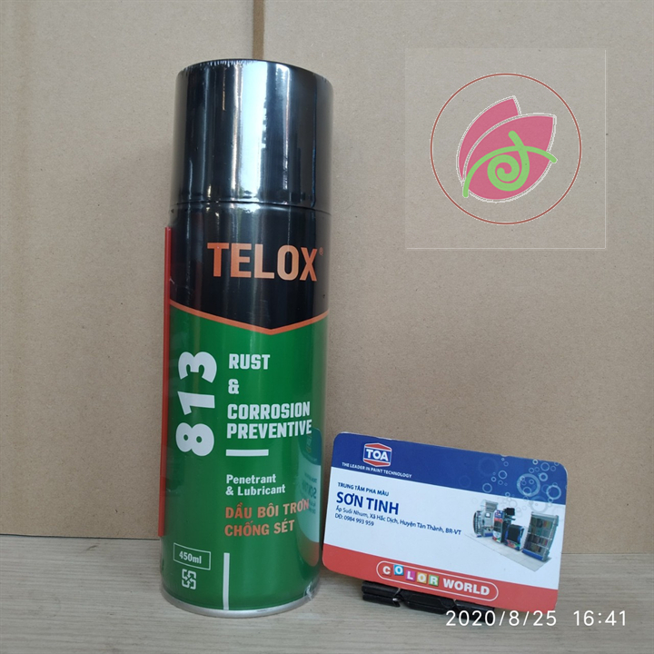 Dầu bôi trơn chống rỉ sét Telox 813 dung tích 450ml
