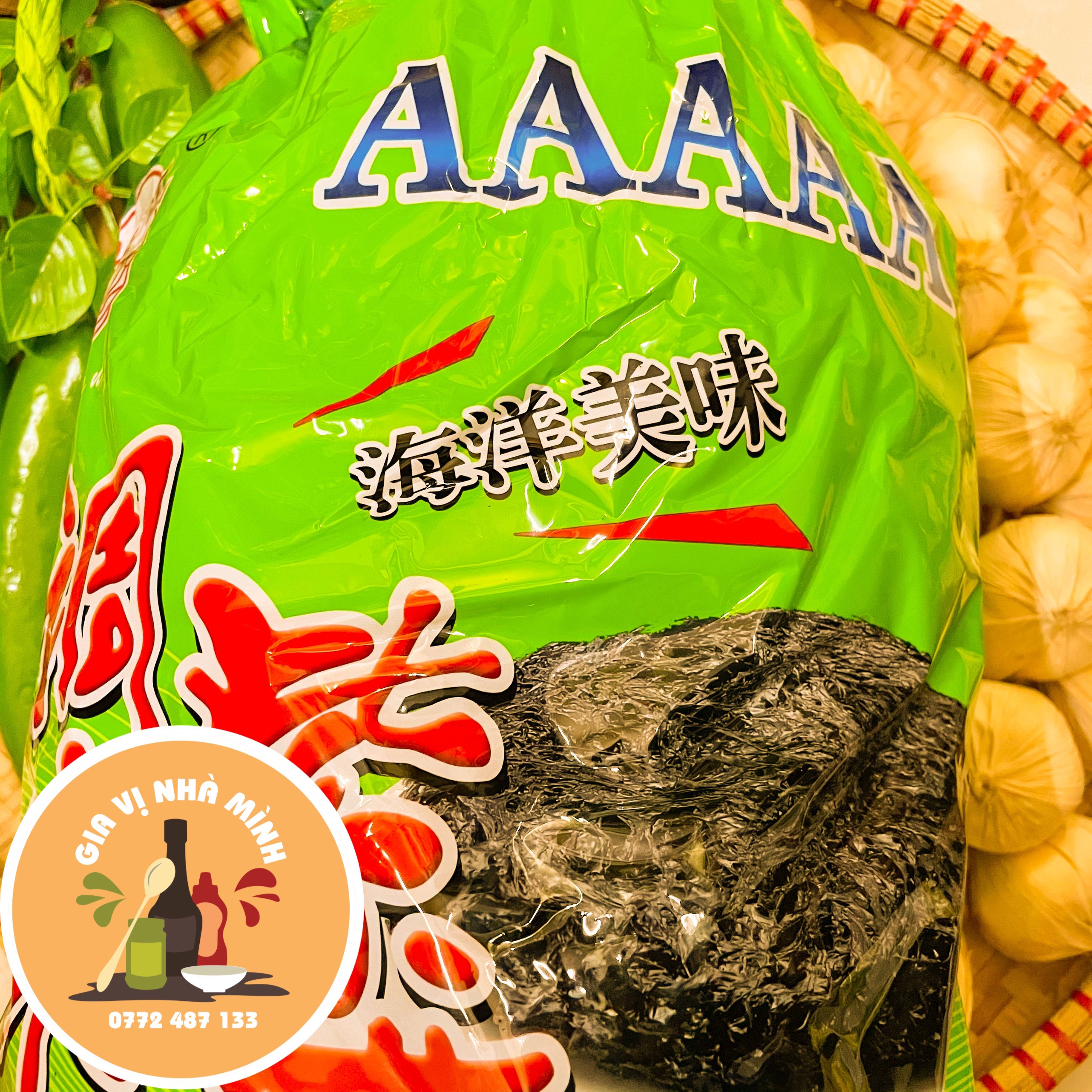 Rong biển aaa nhãn chữ đỏ - 750gr