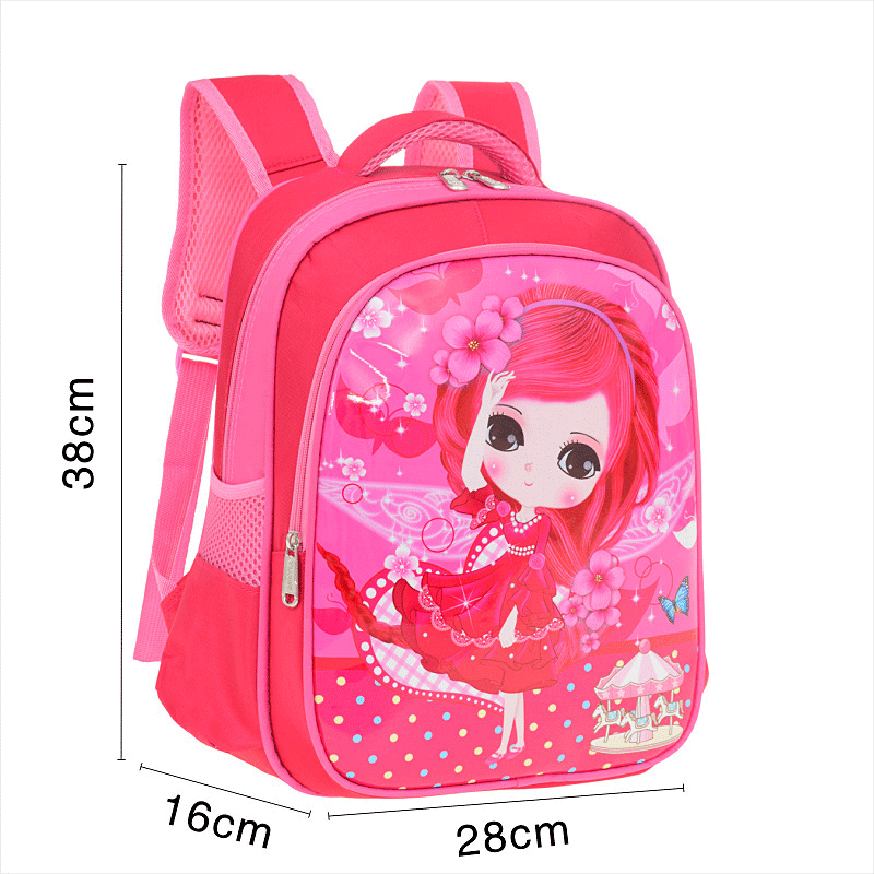 [CÓ 2 SIZE] balo đi học cho bé gái tiểu học từ lớp 1 đến lớp 7, cặp sách học sinh chống thấm nước