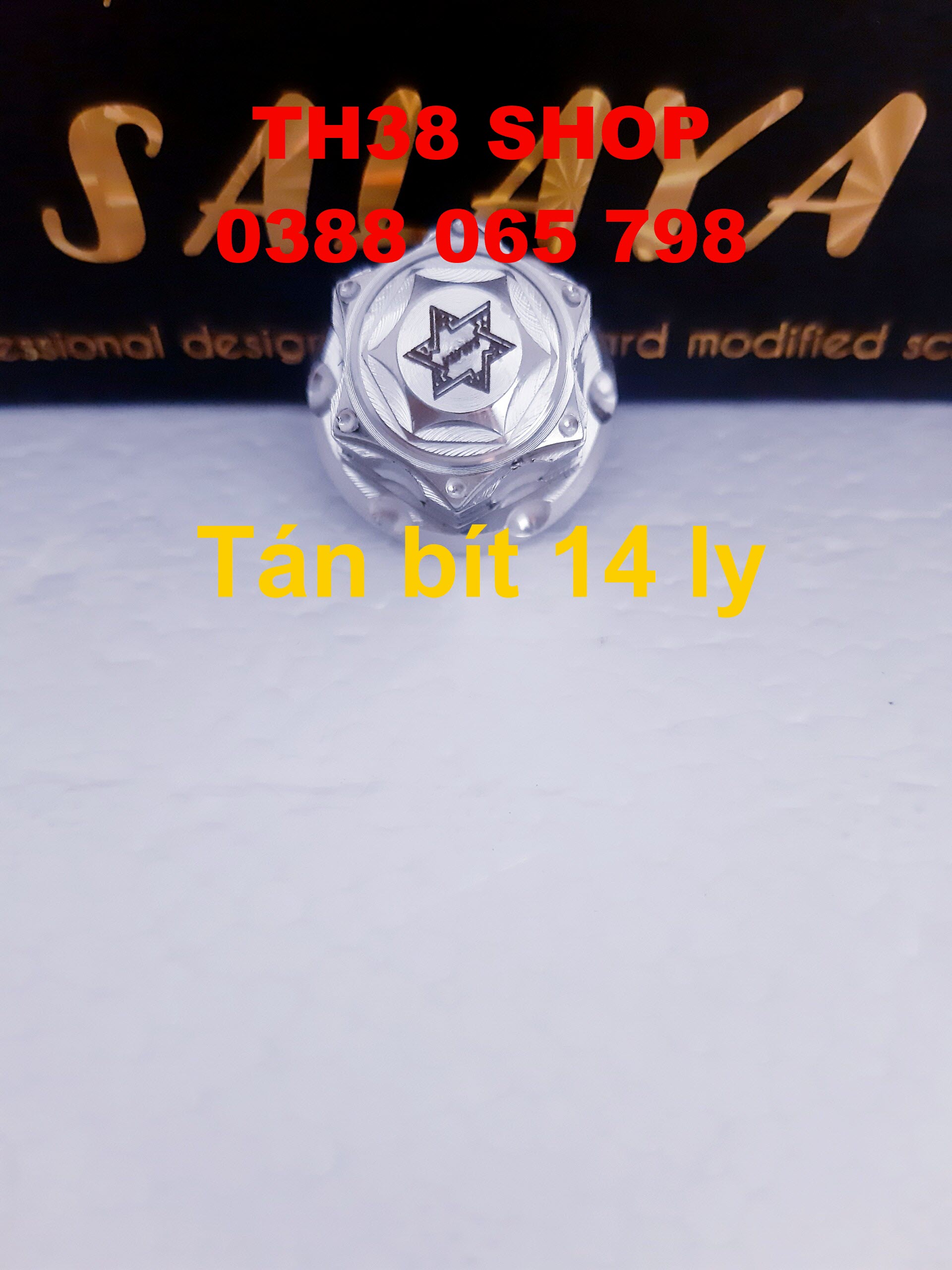 [HCM]ốc salaya 14ly bít đầu lắp cốt sau ex 150/155 [bán lẻ theo con]