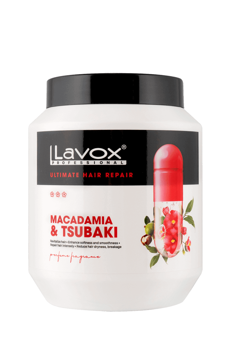 HẤP DẦU PHỤC HỒI TÓC – MACADAMIA + TSUBAKI 500ml & 1000ml