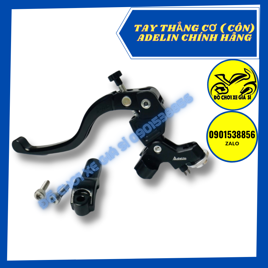 Tay thắng dầu &Tay thắng cơ ( côn ) Adelin Cao Cấp lắp được cho tất cả dòng xe máy thông dụng