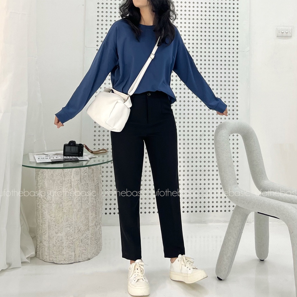 [Nhập LAZLOOK99 GIẢM 100K/500K] Quần baggy nữ – Basic Baggy – ufo.thebasic