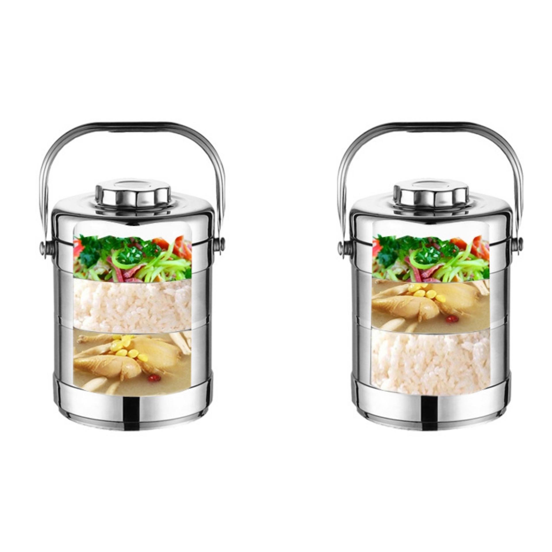 CẶP LỒNG INOX 2.0 LÍT HÀN QUỐC
