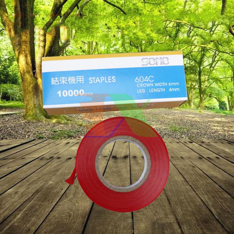 Bộ 40 Cuộn dây + 2 Hộp ghim, cuộn băng cho máy buộc dây, Dây buộc cho dụng cụ buộc dây Tape tool 30 m