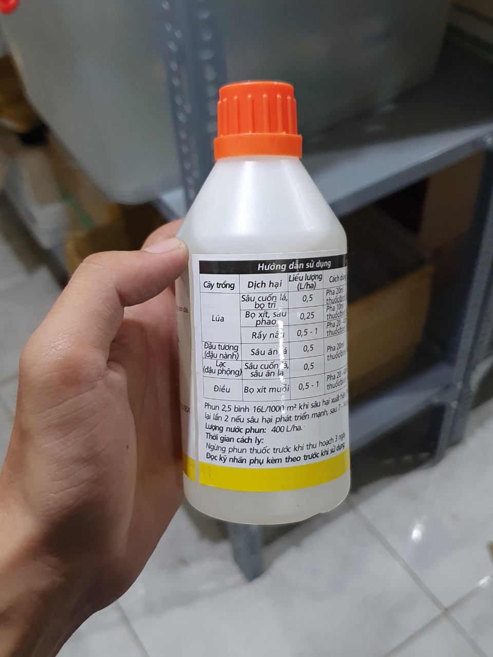 [HCM]Thuốc trừ sâu KARATE 2.5 EC chai 250ml - A2.1040
