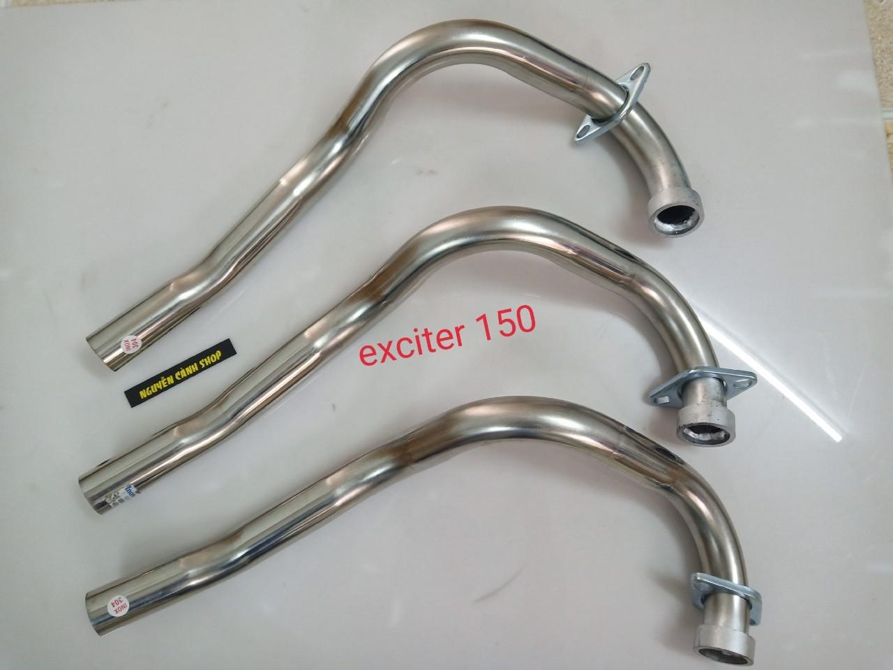 Cổ pô xe exciter 150 inox 304