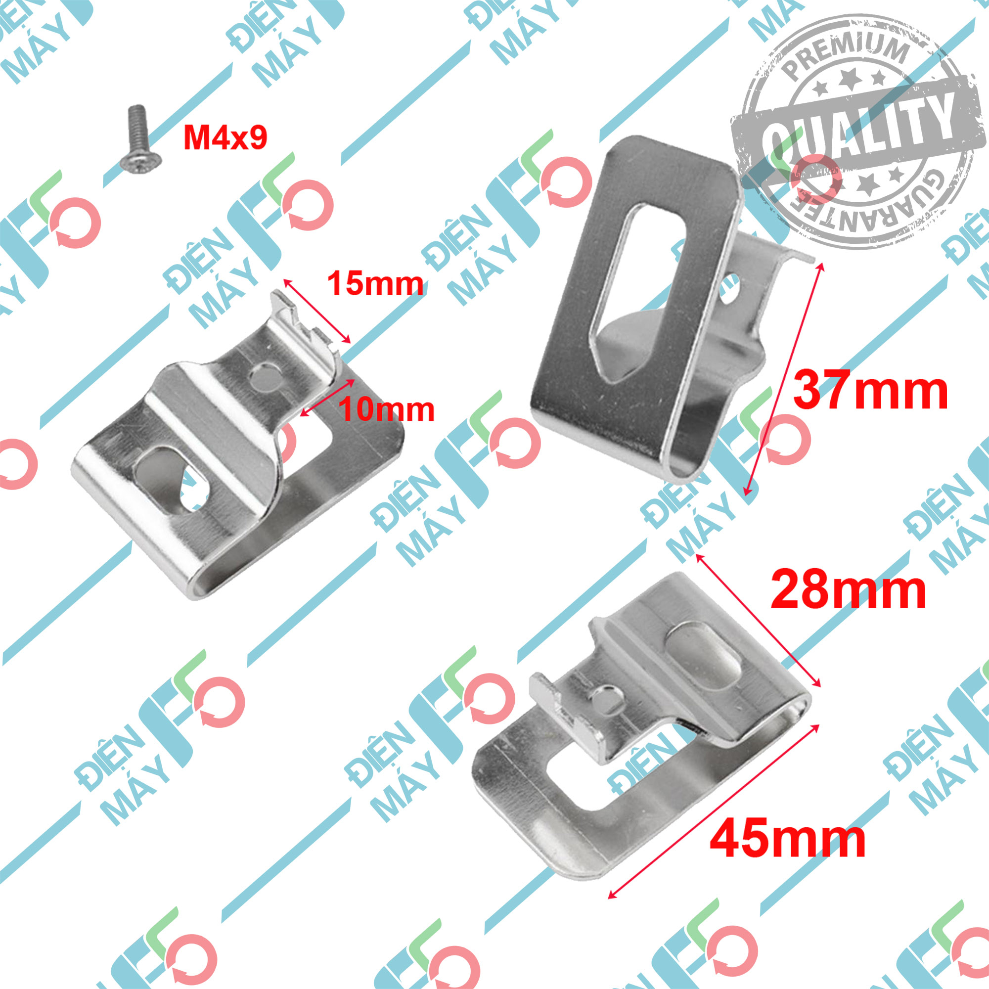 DMF5 Móc Kẹp Thắt Lưng Thay Thế Cho Máy Dewalt 18V (Bộ SP gồm 1 móc, 1 vít)