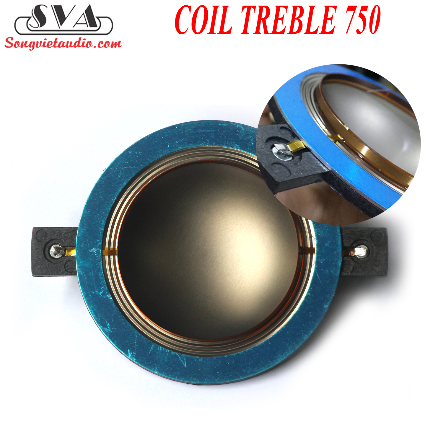 COIL TREBLE 750 DÂY ĐỒNG, DÂY DẸP, COIL TREBLE 750 PA