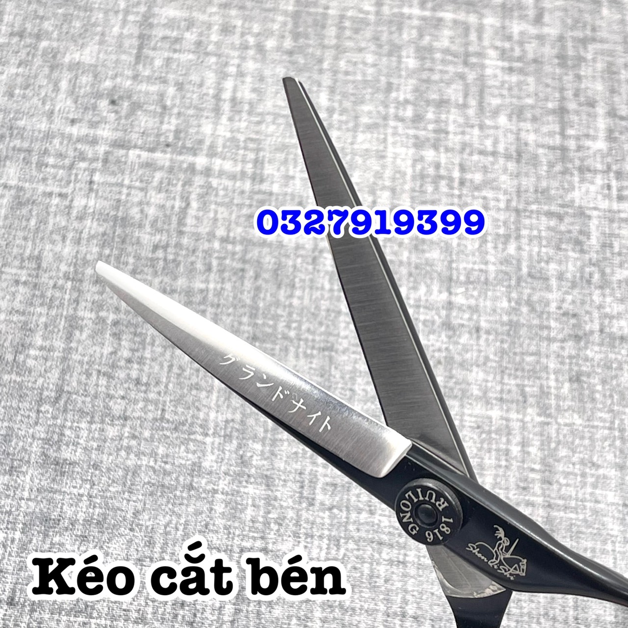 ShenQiShi Kéo cắt tóc Chiến Binh 5.5 in cao cấp Nhật Bản thép S440C độ cứng 62HRC lưỡi sắc bén thiết kế tay cầm tiện lợi