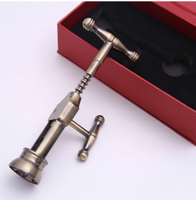 Smart1688 DỤNG CỤ KHUI RƯỢU VANG KÈM HỘP ĐỰNG 2021
