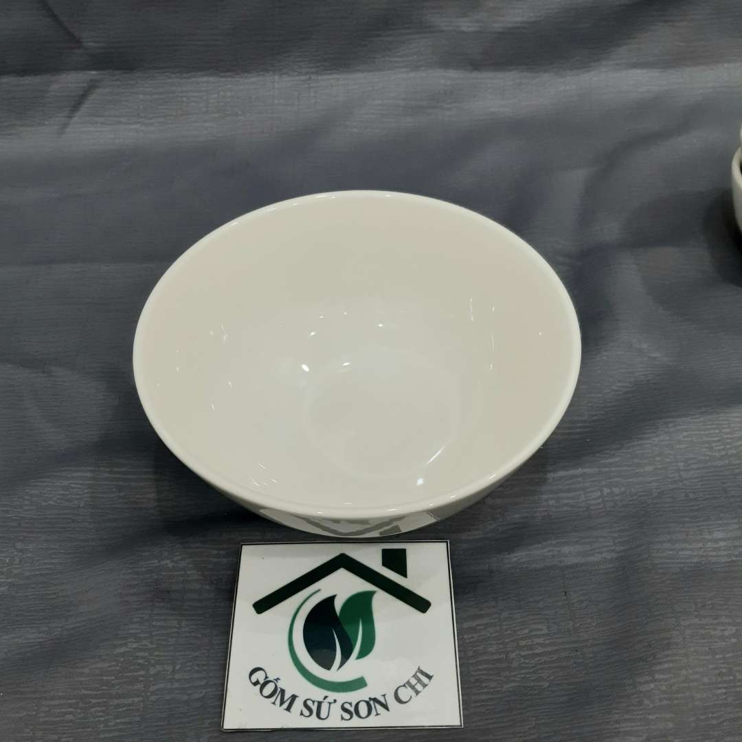 BỘ CHÉN TÔ DĨA TRẮNG lẻ món- bộ bàn ăn (chén ăn cơm, tô 3 size, dĩa 5 size)