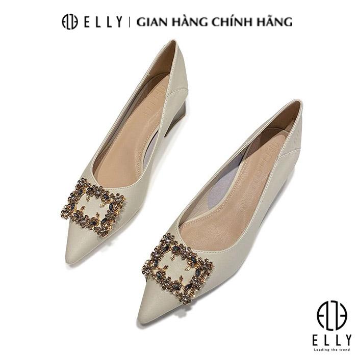 [Brand Day] Giày nữ cao cấp da thật ELLY – EGT199